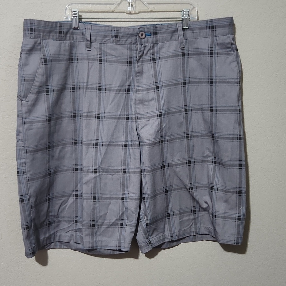 Burnside Shorts Mens Size 44 Streetwear Plaid Golf